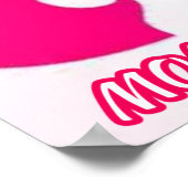 Poster Bonne maman d'anniversaire. (Coin)