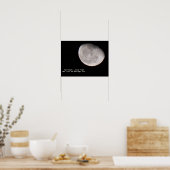Poster Bonne Nuit Lune (Cuisine)