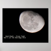 Poster Bonne Nuit Lune (Devant)