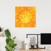 Poster Bonne nuit, Sunshine ! (Bureau à domicile)