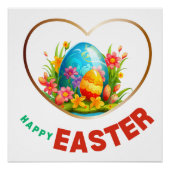 Poster Bonne Pâques - Événement (Devant)