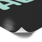 Poster Bonne Pâques - Kawai Baby Rabbit (Coin)