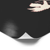 Poster Bonne porte de croisière de Saint-Valentin (Coin)