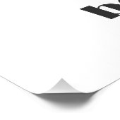 Poster Bonne princesse d'abeille avec couronne et slogan  (Coin)