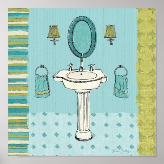 Poster Bonne propreté amusant (Devant)