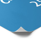 Poster Bonne retraite Funny Surreal Beach Scène (Coin)