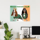 Poster Bonne Saint Patrick's Day (Bureau à domicile)