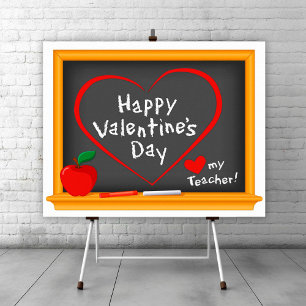 Poster Bonne Saint Valentin !