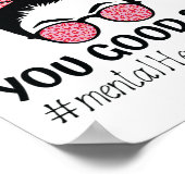 Poster Bonne Sis Problèmes de santé mentale Motivation te (Coin)