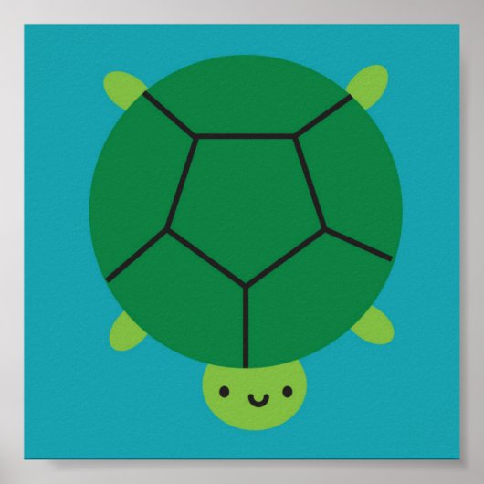 Poster Bonne tortue (Devant)