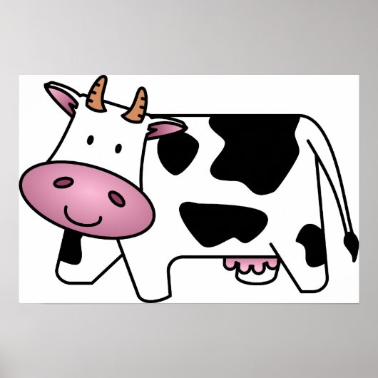 Poster Bonne vache (Devant)