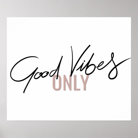 POSTER BONNE VIBRE SEULEMENT (Devant)