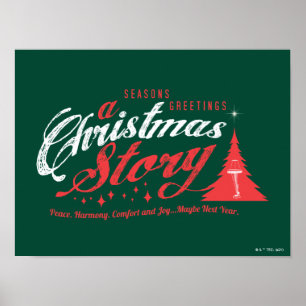 Poster Bonnes Fêtes - Une histoire de Noël
