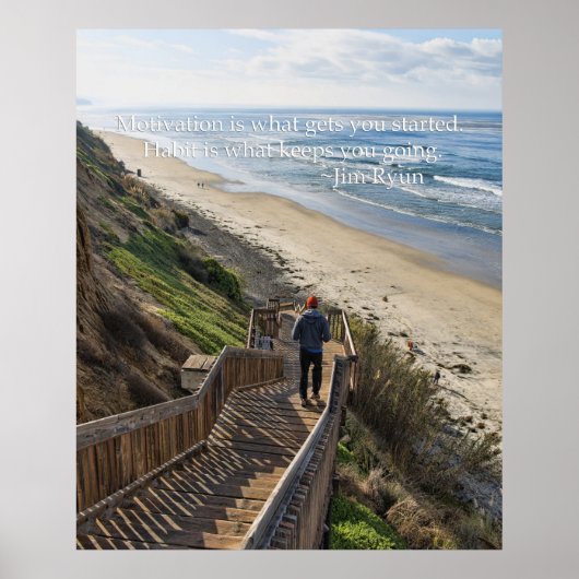 Poster Bonnes habitudes (Devant)