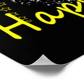 POSTER BONNES VACANCES DES ÉTOILES (Coin)