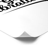 Poster Bonnes vibrations (Coin)