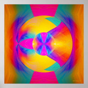 Poster Bonnes vibrations