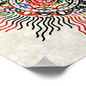 Poster Bonnes vibrations (Coin)