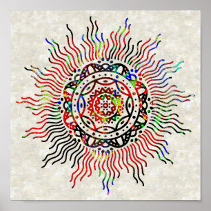 Poster Bonnes vibrations
