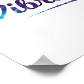 Poster Bonnes vibrations (Coin)