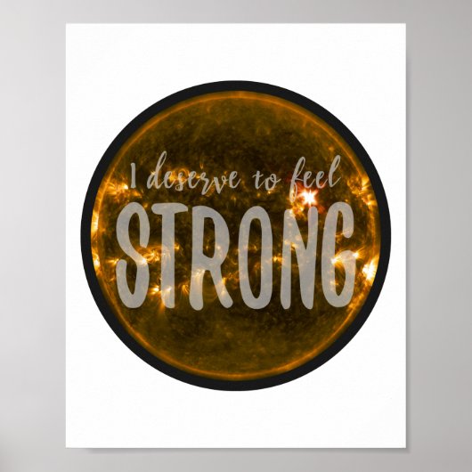 Poster bonnes vibrations motivation de l'acceptation de s (Devant)