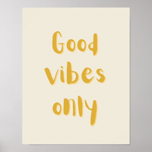 Poster bonnes vitres seulement (Devant)