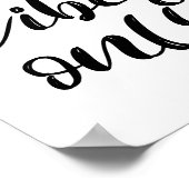 Poster Bonnes vitres seulement (Coin)