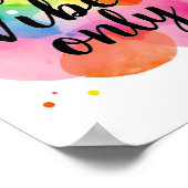 Poster Bonnes vitres seulement Aquarelle (Coin)