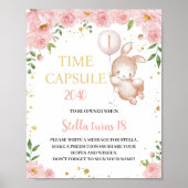 Poster Bonnet de lapin mou 1er Anniversaire Heure Capsule (Devant)