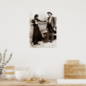 Poster Bonnie et Clyde Fooling vers 1934 (Cuisine)
