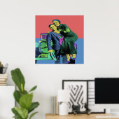 Poster Bonnie et Clyde Pop Art (Bureau à domicile)