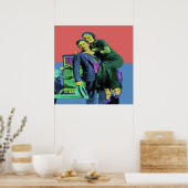 Poster Bonnie et Clyde Pop Art (Cuisine)