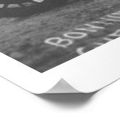 Poster Bonnie Grey sautant son cheval. (Coin)