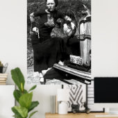 POSTER BONNIE PARKER (Bureau à domicile)