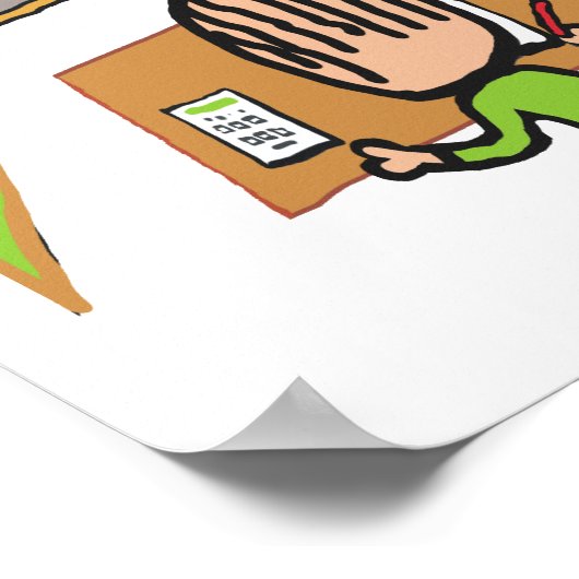 Poster Bons examens de chance (Coin)