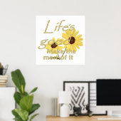 Poster Bons POSTRES de la vie (Bureau à domicile)
