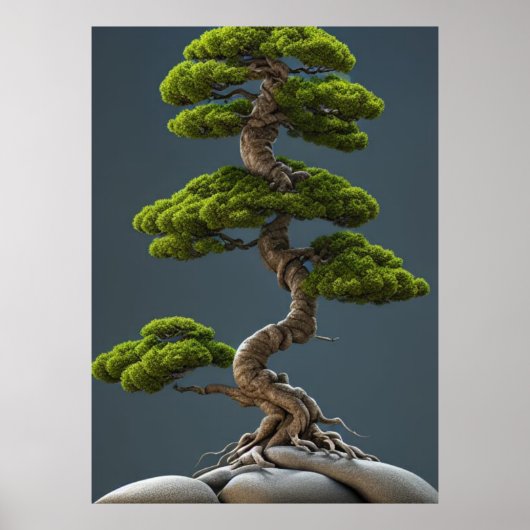 Poster Bonsai (Devant)