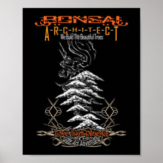 Poster Bonsai Arbre Art de Tedy Boy Bonsai Indonésie