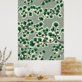 Poster Bonsai Tree Pattern (Cuisine)