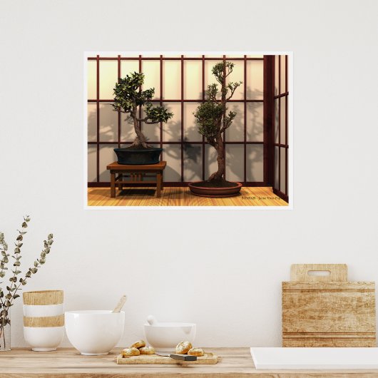 POSTER BONSAIS (Cuisine)