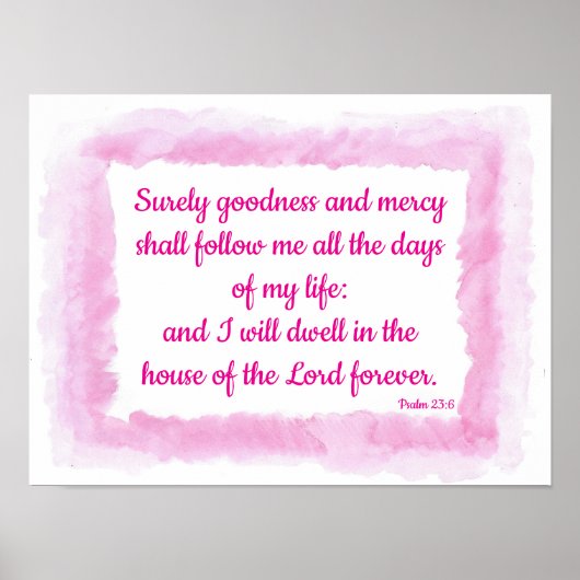 Poster Bonté et miséricorde (Devant)