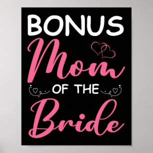 Poster Bonus Maman De La Femme De Mariée Stepmere De La M