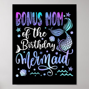 Poster Bonus Maman De L'Anniversaire Fête Anniversaire Fi