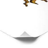 Poster Bonzaï géant en dessin couleurs (Coin)