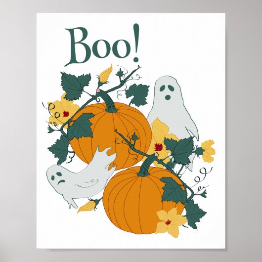 Poster Boo ! (Devant)