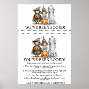 Poster Boo Bash de quartier – Un jeu surprise d'Halloween