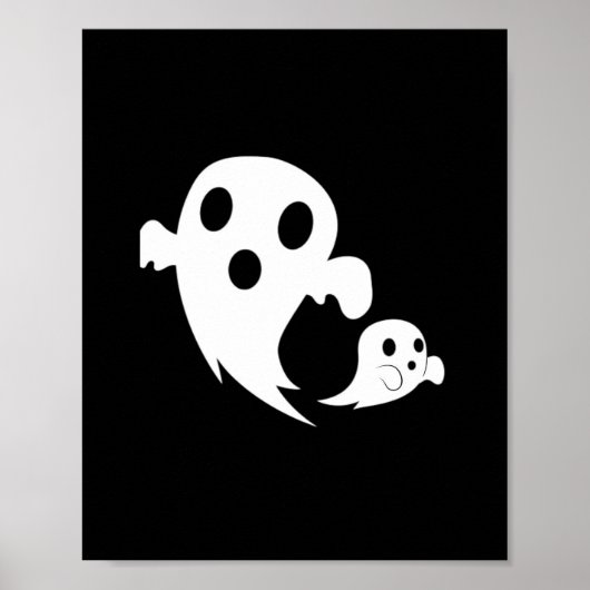 Poster Boo blanc (Devant)