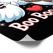Poster Boo-boo Crew Christmas Ghost Santa Hat Halloween H (Coin)