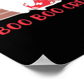 Poster Boo Boo Crew Nurse Funny Ghost Halloween Classic T (Coin)