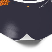 Poster Boo Crew Cute Halloween Ghosts et Citrouille (Coin)